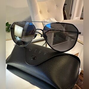 Diff Aviator Sunglasses